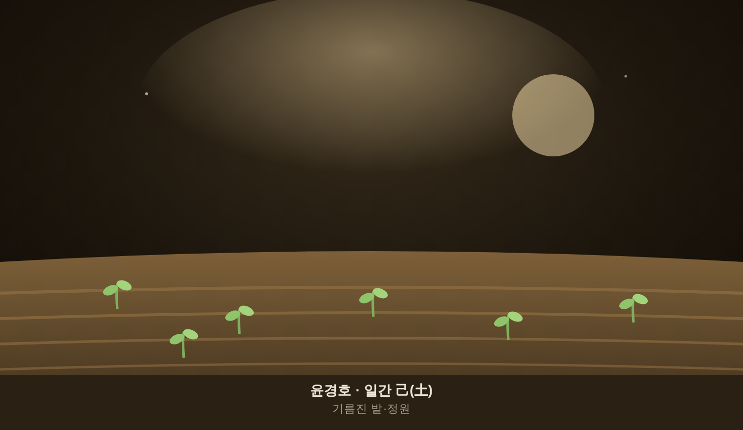 윤경호 · 일간 己(土) — 기름진 밭·정원
